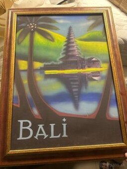 BALI – dekoratívny plagát, 62 × 82 cm