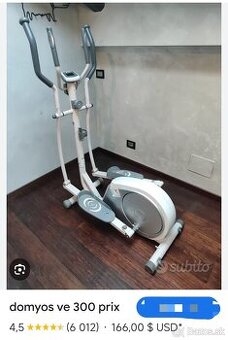 Predám eliptický rotopéd Domyos VE300