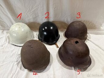 Vojenske prilby helmy