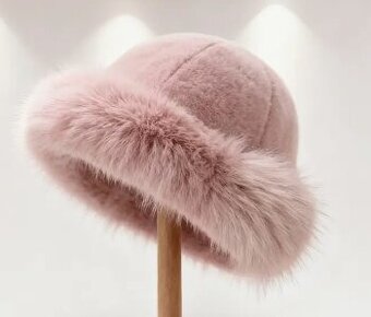 Zimná čiapka z umelej kožušiny