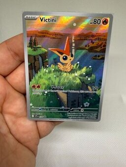 Pokémon karta Victini – SWSH Promo – N MINT – ORIGINÁL