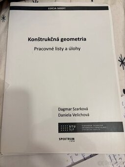 Darujem Pracovne listy Konštrukčná Geometria