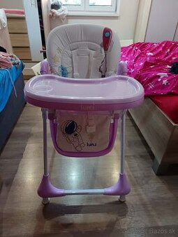 Jedalenská stolička Caretero luna