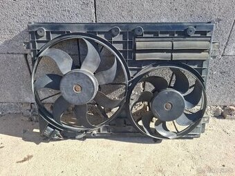 Ventilator chladenia, intercoler VW Passat B6