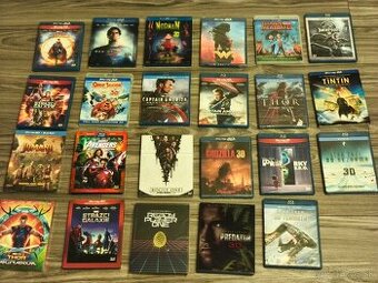 Predám 3D Blu-Ray BD filmy