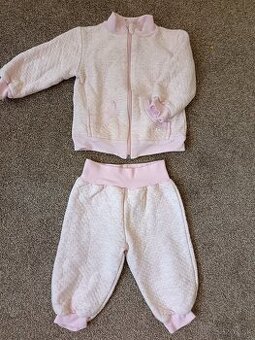 Sveter na zips +nohavice, č 80