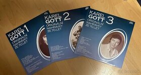 3x raritní LP Karel Gott - Originální nahrávky ze 70. let