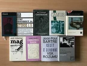 Kerouac, Camus, Kafka, Vonnegut, Saroyan, Salinger, Poe
