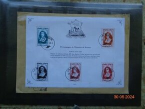 Poštové známky - FRANCÚZSKO - 2 FOTO