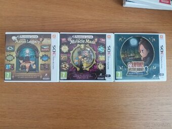 Professor Layton seria pre 3ds nintendo