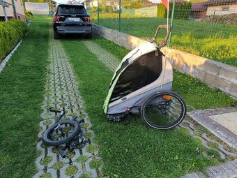 Cyklovozik pre 2 deti Klarfit