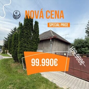 Na predaj priestranný Rodinný dom v Tešedíkove