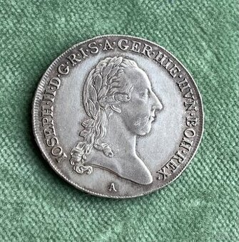 Jozef II. - 1/2 Kronetaler 1789 A