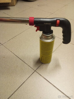 Piezoelektrický plynový horák na butánové kartuše +5kartuší-