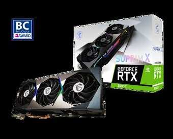 grafika RTX 3090 Ti 24GB GDDR6X MSI SuprimX