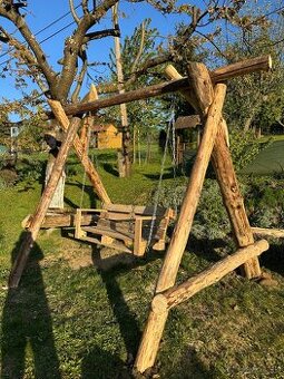 Drevená Hojdačka - 1