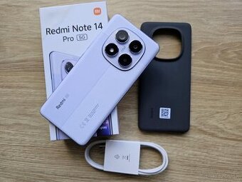 Xiaomi Redmi Note 14 Pro 5G, 8GB/256GB,fialovy,top,zaruka