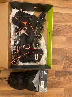 Predám korčule Rollerblade s chráničmi