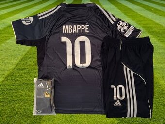 Kylian Mbappé Real Madrid 25/26 tmavomodrý dres - 1