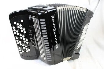 Harmonika Weltmeister 603, 72bas, B-grif