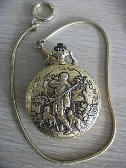 Predám hodinky-cibule polovnícky motív-dovoz Rakúsko.