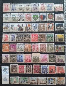 Poštové znánky Československo - 500ks