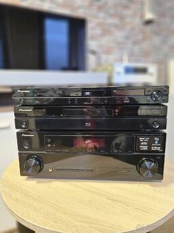 PIONEER RECEIVER 5.1 + BLU-RAY + DVD