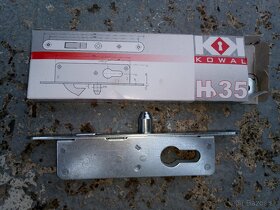 Komponenty na posuvné a závesné brány