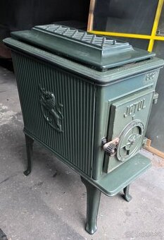Liatinove kachle Jotul F 602 N zelený smalt - 1