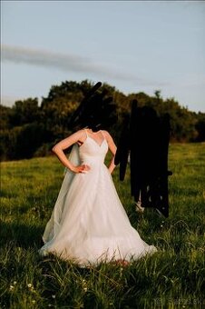 Svadobné šaty XS - 1