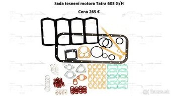 Tatra 603 sada tesnení motora