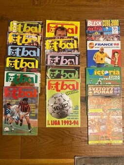Futbal / Fotbal - futbalové časopisy / magazíny