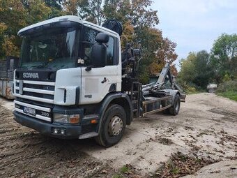 Predám hakový nosič kontajnerov Scania.