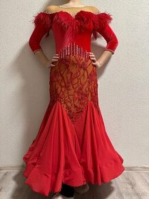 Luxusné tanečné šaty na štandard