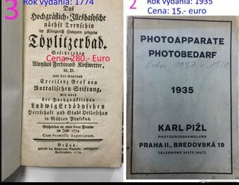 Slovenské knihy rok 1774 - 1942 historia miestopis geografia