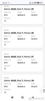 Vstupenky na Zápas Slovensko - Rumunsko , 31.3. 20:45h