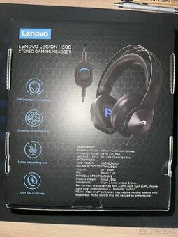 Herné slúchadlá Lenovo Legion H300 Stereo Gaming Headset