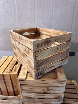 Drevené bedničky 40x30x25