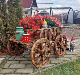 Záhradný vozík štvorkolesový - 1