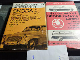 Škoda 440,Octavia,Felicia-údržba a opravy,príručky