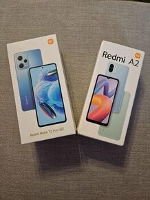 Xiaomi Redmi Note 12 PRO 5G + Redmi A2 Smartphone/ smartfón