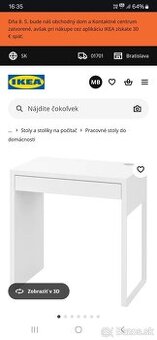 Ikea stôl Micke