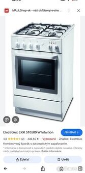 Kombinovaný šporak Electrolux