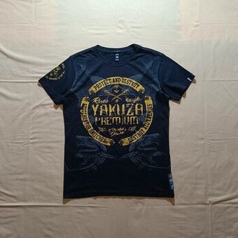 Yakuza premium YPS čierne tričko s potlačou M