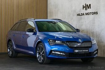 Škoda Superb 1.4TSI iV 160kW DSG Sportline Matrix Tažné DCC