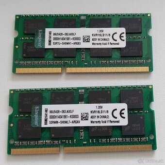 8GB DDR3L 1600Mhz SODIM