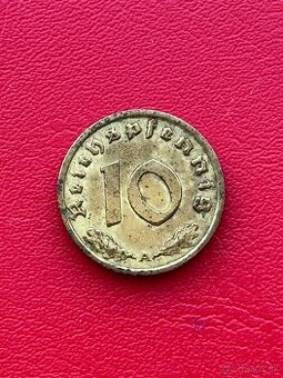 10 reichspfennig 1936 A - vzácny ročník