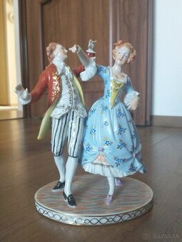 Porcelánová soška Dresden