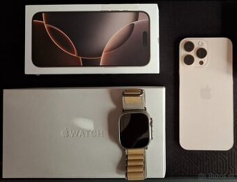 Apple iPhone 16 Pro Max + Apple Watch Ultra 2 2024