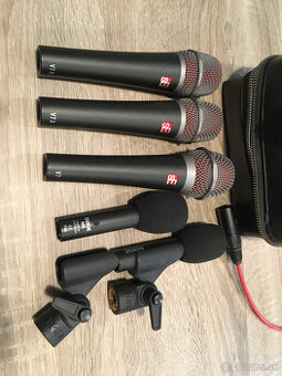 Predam mikrofony sE, Rode, Sennheiser